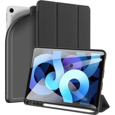 Dux Ducis Osom TPU Gel Tablet Cover - термополиуретанов (TPU) кейс и поставка за iPad Air 4 (2020) (черен)