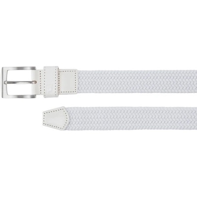 FootJoy Striped Braided Regular pánský pásek White
