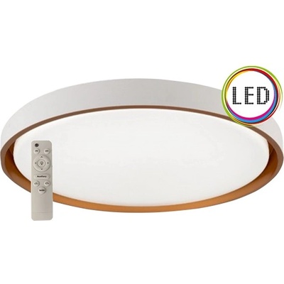Mitea Lighting M205519-A - LED плафон ф500мм, 45W, 3CCT 3000~6500K, 220~240V, бял/злато (M205519-A)