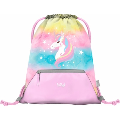 Baagl Rainbow Unicorn růžová