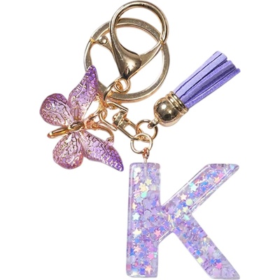 HARAHU Ключодържател Азбука - К / Лилава kp37905 (37905)