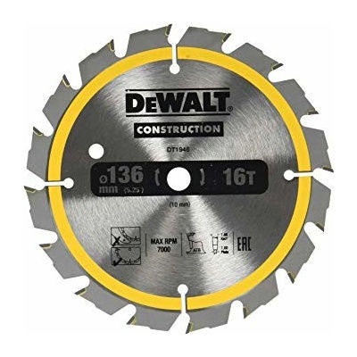 Dewalt Pilový kotouč 136x10mm x 24z Dt1947-qz