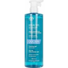 Ducray Keracnyl čistící gel pro mastnou pleť (Foaming Gel Face And Body) 400 ml