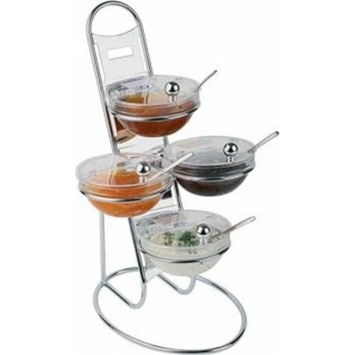 Etagéra pre 4 miskami 14 cm, 3 poschodia 100035232