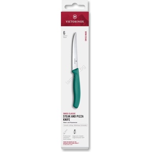 Victorinox - Комплект от 6 ножа за стек SWISS CLASSIC, 11 см, тюркоазен (GG709)