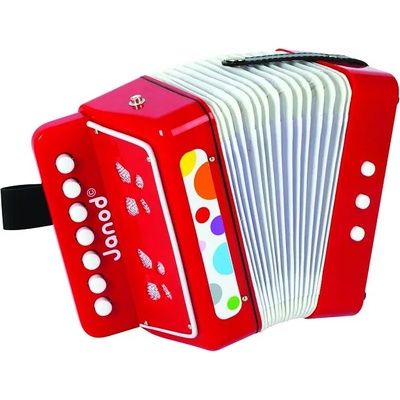 Janod Детски музикален инструмент Confetti - Акордеон (J07620)