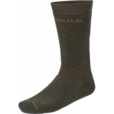 HÄRKILA - Pro Hunter II. ponožky krátké Willow green-shadow brown 43-45