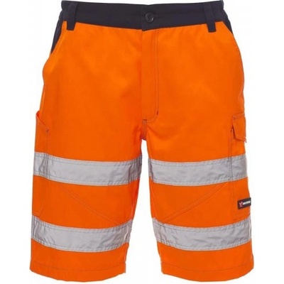 Payper CRAFT FLUO 001281 0336 reflexné kraťasy HV oranžovánámorná modrá