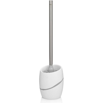 Kela WC sada Talus polyresin bílá