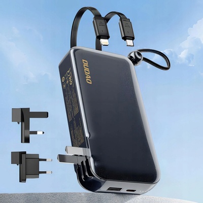 Dudao 10000 mAh šedá