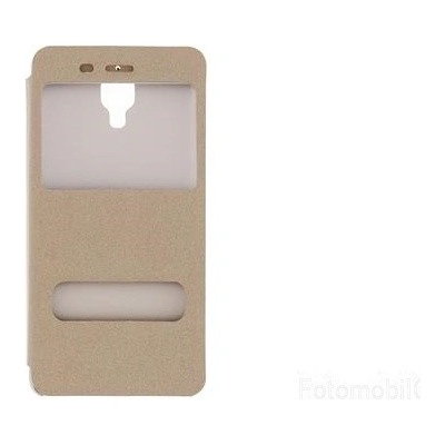 Pudini S-View Pouzdro Xiaomi mi4 Bulk zlaté