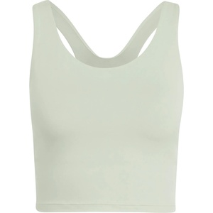 adidas Дамски спортен сутиен adidas Women's All Me Medium Support Bra Tank Sports bra - Halo Green - размер XXL (114-4088-0116)