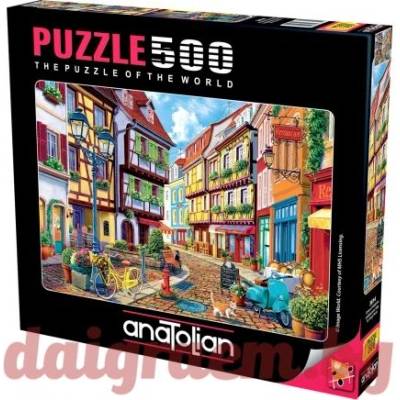 Anatolian Пъзел anatolian 3614 - 500 части - Калдъръмена алея (p3614)