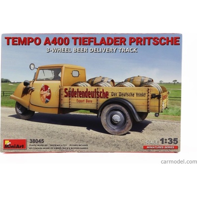 MiniArt Tempo A400 3-wheel Beer Delivery Truck 1:35