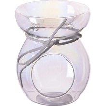 Indecor Aroma lampa sklo perleť 8 x 8 x 9 cm X08496