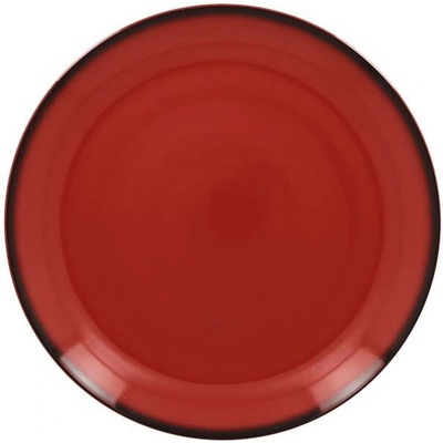 RAK Porcelain Talíř mělký kulatý 27 cm červená RAK-LENNPR27RD