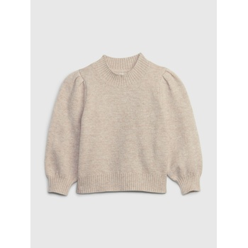 GAP Бебешки трикотажен пуловер CashSoft GAP GAP | Bezhov | Момичешки | 80-86