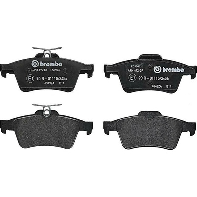 Sada brzdových destiček BREMBO P59042
