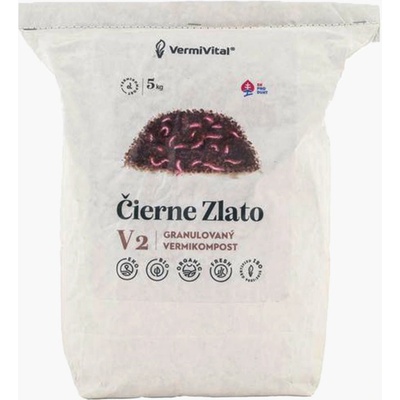 VermiVital Eisenia humus Čierne zlato 10 l