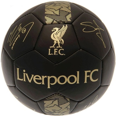 Fan shop Mini Lopta LIVERPOOL FC Signature zlaté