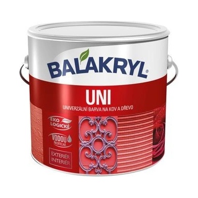 Barvy a laky Hostivař akryl Uni lesk 0105 0,7kg světle šedá