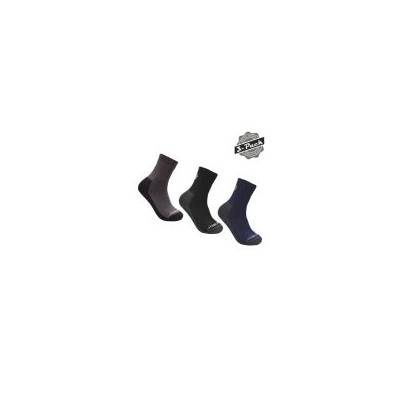 SENSOR PONOŽKY 3-PACK TREKING EVO černá/šedá/modrá 3-5 ponožky