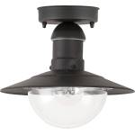 Brilagi - Външно таванно осветително тяло MOLDE 1xE27/60W IP44 черно (BG2663)