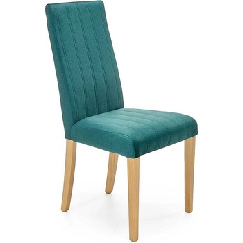 Halmar Трапезен стол diego 3 меден дъб/ тъмнозелено