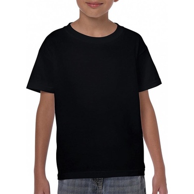 Gildan detské tričko Heavy čierna
