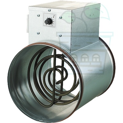 Vents nk 125-2, 4-1 u - Електрически канален нагревател (калорифер) 2400w (611144)