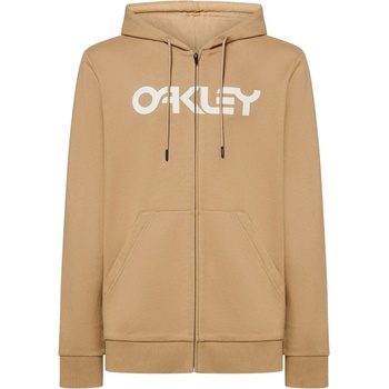 Oakley Мъжко яке за тренировка Oakley Teddy Full Zip Hoddie Training jacket - Pebble (003-3532-0313)