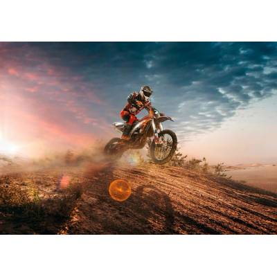 Postershop Fototapeta vliesová Motocross, rozměry 368x254 cm
