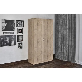 Image 1 of Мебелна фабрика НОВ ДОМ - гр. Ямбол Двукрилен гардероб ПРОМО - Дъб Сонома (5506)