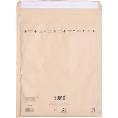 Bublinkové obálky recyklované SUMO 28,5x36cm hnedé