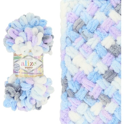 Alize Puffy Color 6524 modro fialová