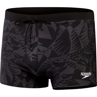 Speedo Mens Valmilton Aquashort - Black/Oxid Grey
