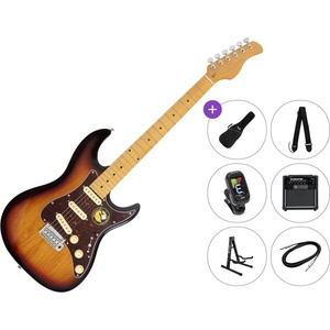 SIRE Larry Carlton S5 Premium SET 3-Tone Sunburst Електрическа китара