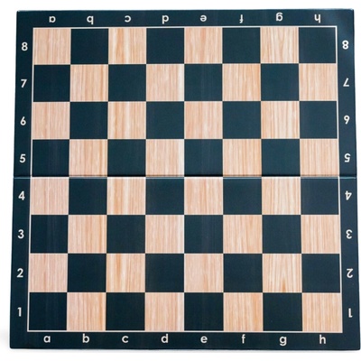 Skládací šachovnice; vzor dřevo – Zboží Živě