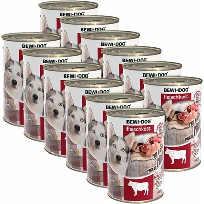 Bewi dog Adult Hovädzie mäso 12 x 400 g