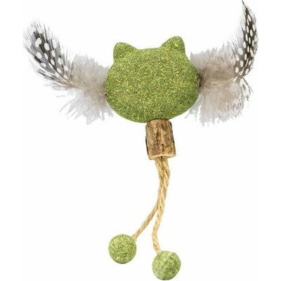 HipHop Cat Catnipová mačička s pierkami 5/15 cm