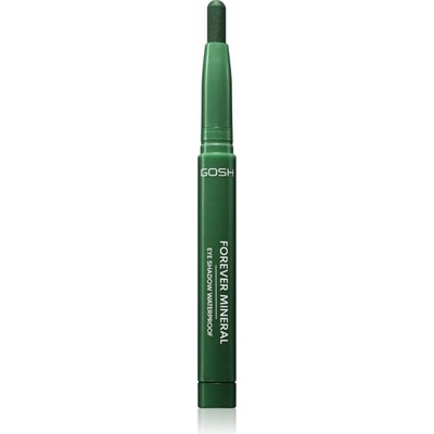 Gosh copenhagen Forever Mineral Matte dlouhotrvající oční stíny v tužce 019 Matt Olive Green 1,4 g