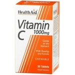 HEALTHAID Хранителна добавка витамин C дъвчащи таблетки, Health Aid Vitamin C 1000mg 30 chewable tablets