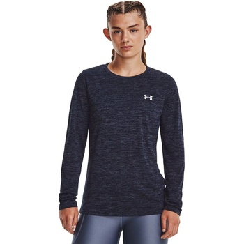 Under Armour Tech LS Crew Twist NVY