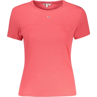 Tommy Hilfiger Perfektné Dámske Tričko Krátky Rukáv Ružová ružová