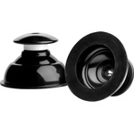 Master Series Plungers Extreme Suction Silicone Nipple Suckers Black