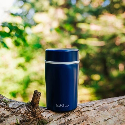 Vialli Design Termoska na jídlo modrá FUORI 500 ml