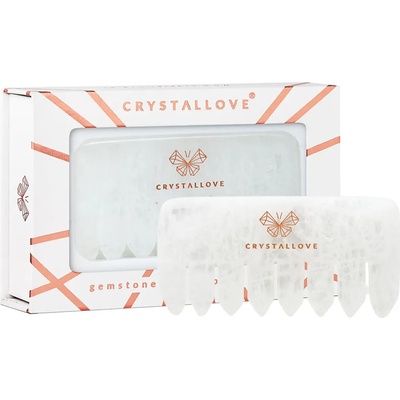 Crystallove Clear Quartz Comb Гребен дамски