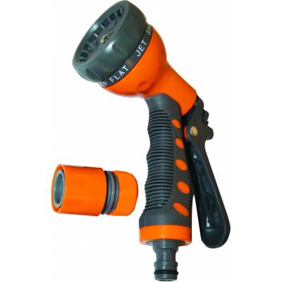 TopGarden Пистолет за пръскане 7 функции с конектор tg