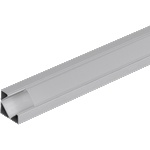 ULTRALUX ПРОФИЛ ultralux ЗА led ЛЕНТА ОТКР. МОНТАЖ apn205 ЪГЛОВ С БОРД 2м (apn205)