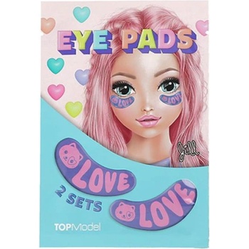 Top Model Маска за очи, 2 комплекта в опаковка, Джил, LOVE